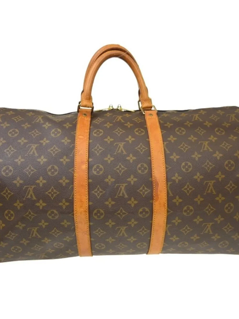 LOUIS VUITTON KEEPALL 55 TRAVEL HANDBAG MONOGRAM